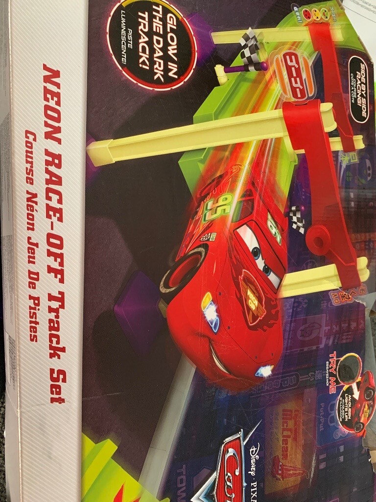 neon race off track set